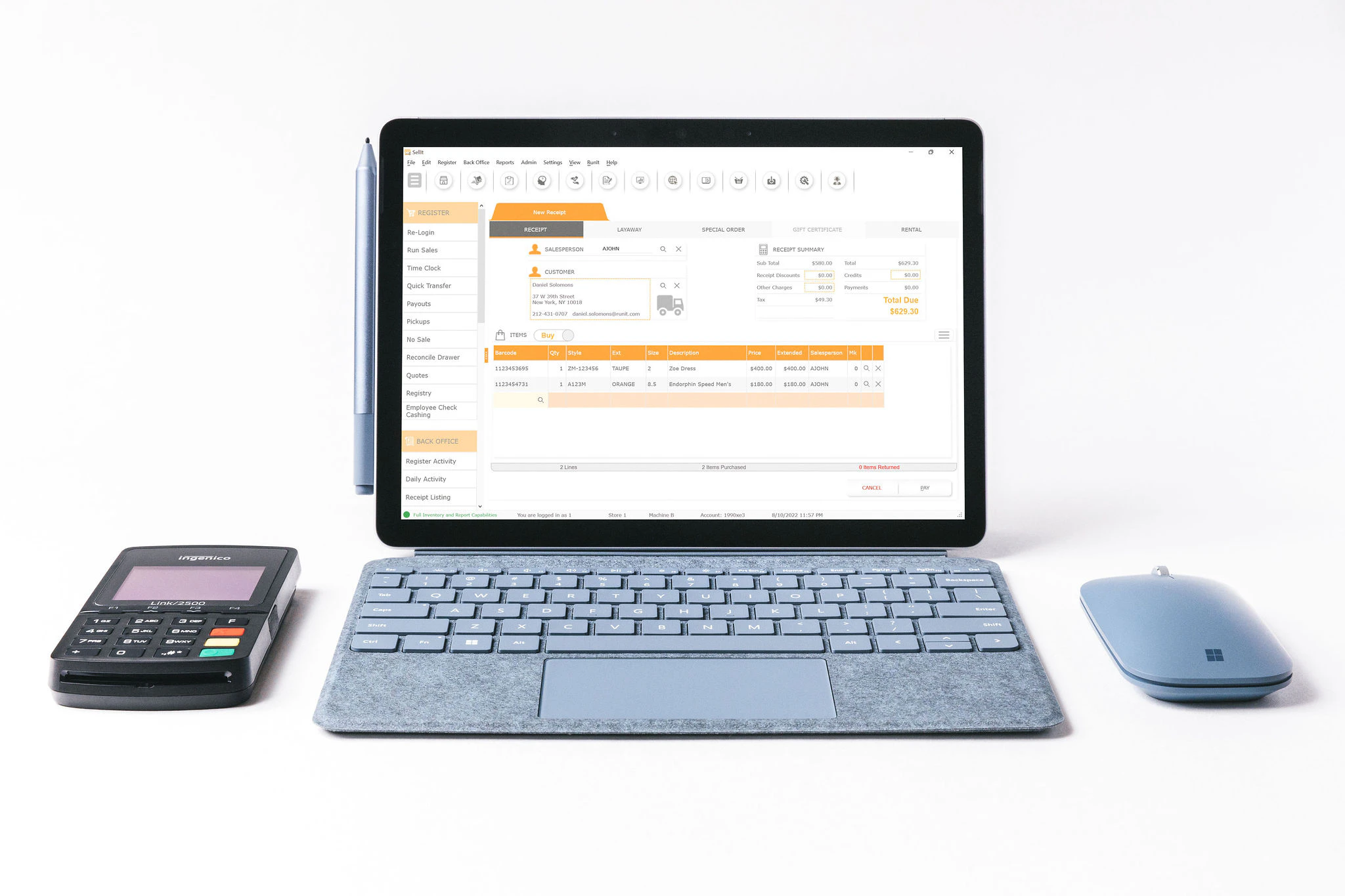 screenshot of RunIt RealTime Cloud